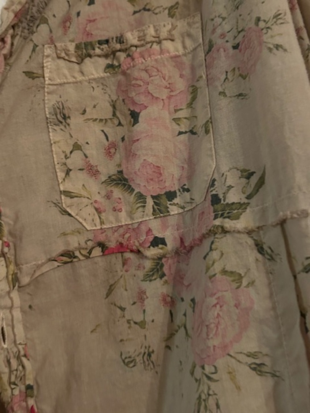 NWT - Magnolia Pearl Printed Adison Workshirt Top 1901 Springlove - Picture 2 of 13